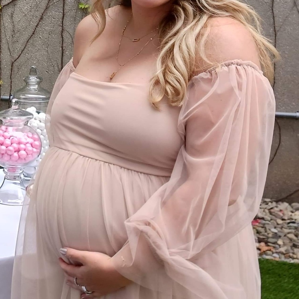 Vienna Gown Maternity Dress